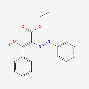 ethyl 3-oxo-3-phenyl-2-[(E)-2-phenylhydrazono]propanoate