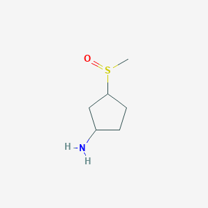 3-(Methylsulfinyl)cyclopentanamine