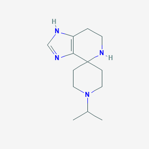 molecular formula C13H22N4 B2837463 1'-Isopropyl-3,5,6,7-tetrahydrospiro[imidazo[4,5-c]pyridine-4,4'-piperidine] CAS No. 929809-29-0