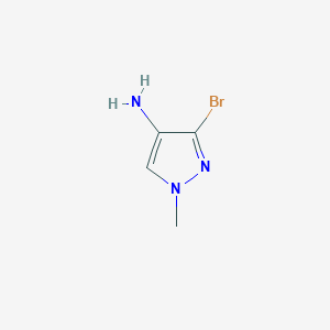 3-bromo-1-methyl-1H-pyrazol-4-amine