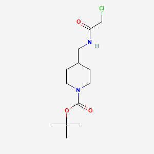 tert-Butyl 4-((2-chloroacetamido)methyl)piperidine-1-carboxylate