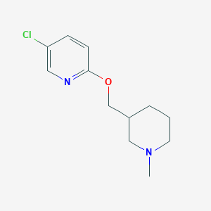 5-Chloro-2-[(1-methylpiperidin-3-yl)methoxy]pyridine
