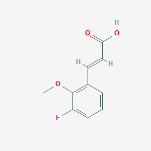 3-Fluoro-2-methoxycinnamic acid