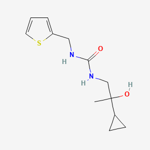 1-(2-Cyclopropyl-2-hydroxypropyl)-3-(thiophen-2-ylmethyl)urea