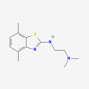 N1-(4,7-dimethylbenzo[d]thiazol-2-yl)-N2,N2-dimethylethane-1,2-diamine