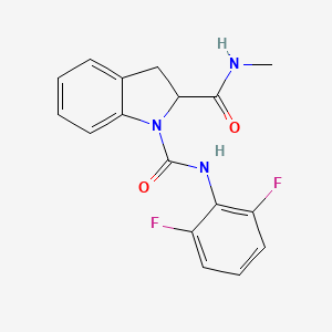 N1-(2,6-difluorophenyl)-N2-methylindoline-1,2-dicarboxamide