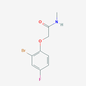 2-(2-bromo-4-fluorophenoxy)-N-methylacetamide