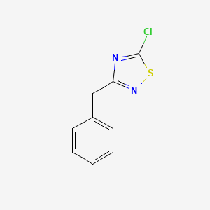 molecular formula C9H7ClN2S B2837839 3-苄基-5-氯-1,2,4-噻二唑 CAS No. 99067-57-9