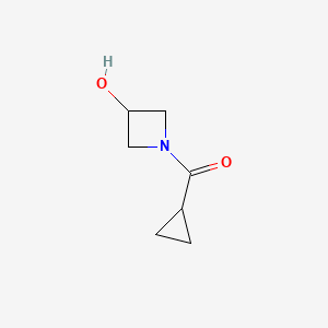 1-Cyclopropanecarbonylazetidin-3-ol
