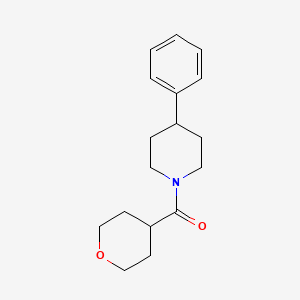 1-(Oxane-4-carbonyl)-4-phenylpiperidine