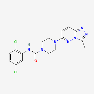 N-(2,5-dichlorophenyl)-4-(3-methyl-[1,2,4]triazolo[4,3-b]pyridazin-6-yl)piperazine-1-carboxamide