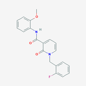 1-(2-fluorobenzyl)-N-(2-methoxyphenyl)-2-oxo-1,2-dihydropyridine-3-carboxamide