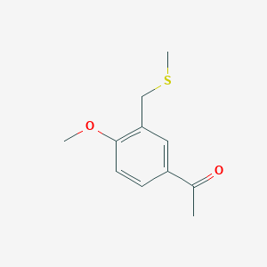 5-Acetyl-2-methoxybenzyl methyl sulfide