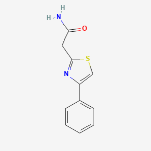 2-(4-Phenyl-1,3-thiazol-2-yl)acetamide