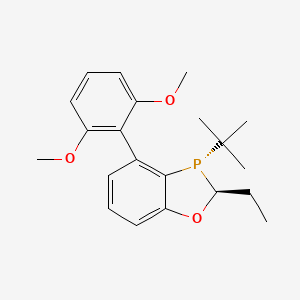 (2S,3S)-3-(tert-Butyl)-4-(2,6-dimethoxyphenyl)-2-ethyl-2,3-dihydrobenzo[d][1,3]oxaphosphole