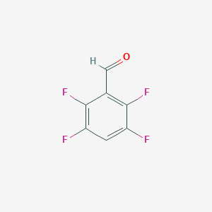 molecular formula C7H2F4O B028382 2,3,5,6-Tetrafluorobenzaldehyde CAS No. 19842-76-3