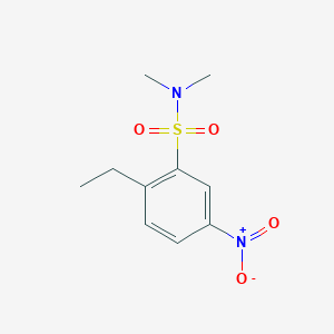 2-ethyl-N,N-dimethyl-5-nitrobenzenesulfonamide