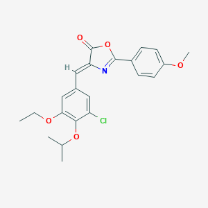 4-(3-chloro-5-ethoxy-4-isopropoxybenzylidene)-2-(4-methoxyphenyl)-1,3-oxazol-5(4H)-one