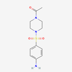 {4-[(4-Acetylpiperazin-1-yl)sulfonyl]phenyl}amine