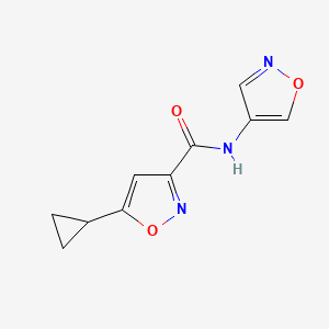 5-cyclopropyl-N-(isoxazol-4-yl)isoxazole-3-carboxamide