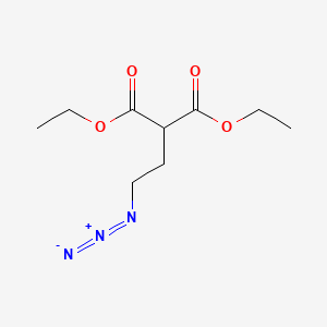 molecular formula C9H15N3O4 B2838325 Diethyl 2-(2-azidoethyl)malonate CAS No. 131325-86-5