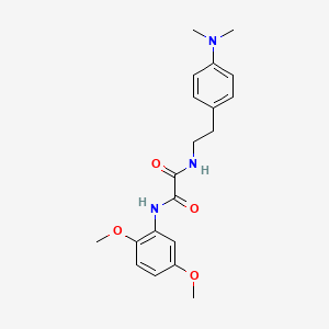 molecular formula C20H25N3O4 B2838334 N1-(2,5-dimethoxyphenyl)-N2-(4-(dimethylamino)phenethyl)oxalamide CAS No. 954010-95-8