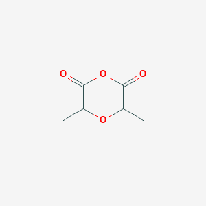 molecular formula C6H8O4 B2838339 3,5-Dimethyl-1,4-dioxane-2,6-dione CAS No. 828258-84-0