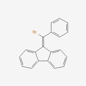 9-[Bromo(phenyl)methylene]-9H-fluorene