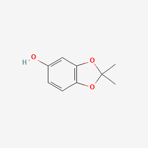 molecular formula C9H10O3 B2838359 2,2-Dimethyl-2H-1,3-benzodioxol-5-ol CAS No. 73447-99-1