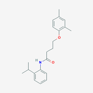 4-(2,4-dimethylphenoxy)-N-(2-isopropylphenyl)butanamide