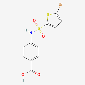4-(5-Bromo-thiophene-2-sulfonylamino)-benzoic acid