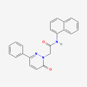 N-(naphthalen-1-yl)-2-(6-oxo-3-phenylpyridazin-1(6H)-yl)acetamide