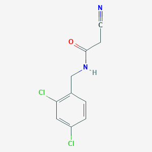 2-cyano-N-(2,4-dichlorobenzyl)acetamide