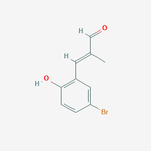 (2E)-3-(5-bromo-2-hydroxyphenyl)-2-methylprop-2-enal