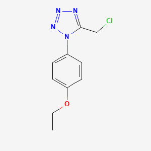 5-(chloromethyl)-1-(4-ethoxyphenyl)-1H-tetrazole