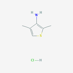 2,4-Dimethylthiophen-3-amine hydrochloride