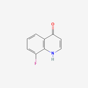 molecular formula C9H6FNO B2838551 8-Fluoro-4-hydroxyquinoline CAS No. 63010-71-9; 934000-16-5