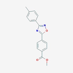 Methyl 4-[3-(4-methylphenyl)-1,2,4-oxadiazol-5-yl]benzoate