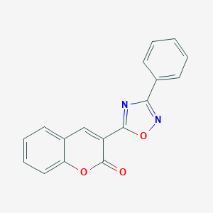 3-(3-phenyl-1,2,4-oxadiazol-5-yl)-2H-chromen-2-one