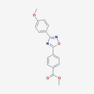Methyl 4-[3-(4-methoxyphenyl)-1,2,4-oxadiazol-5-yl]benzoate