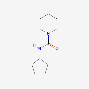 molecular formula C11H20N2O B2838722 N-cyclopentylpiperidine-1-carboxamide CAS No. 1566168-99-7