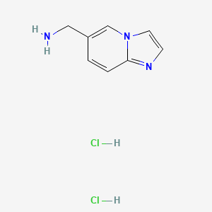 Imidazo[1,2-a]pyridin-6-ylmethanamine dihydrochloride
