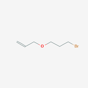 molecular formula C6H11BrO B2838783 3-(3-Bromopropoxy)prop-1-ene CAS No. 15424-07-4