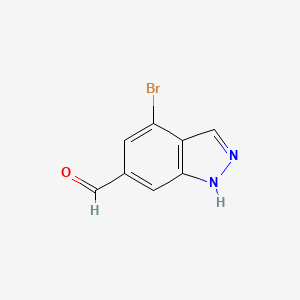 4-bromo-1H-indazole-6-carbaldehyde