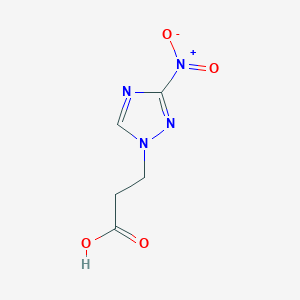 3-(3-nitro-1H-1,2,4-triazol-1-yl)propanoic acid