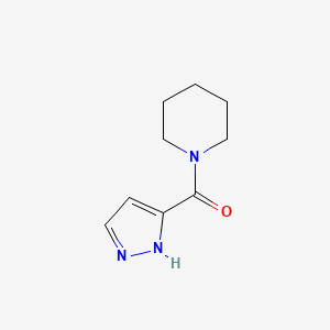 1-(1H-Pyrazol-3-ylcarbonyl)piperidine