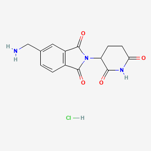5-(Aminomethyl)-2-(2,6-dioxopiperidin-3-yl)isoindoline-1,3-dione HCl