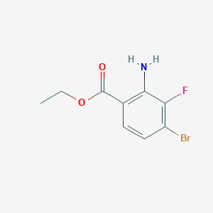 Ethyl 2-amino-4-bromo-3-fluorobenzoate