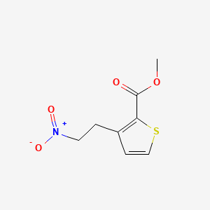 Methyl 3-(2-nitroethyl)thiophene-2-carboxylate