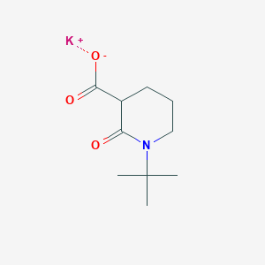 Potassium;1-tert-butyl-2-oxopiperidine-3-carboxylate